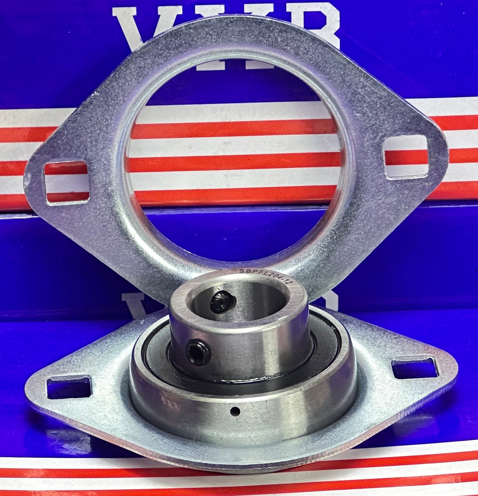 SBPFL204-12 3/4" Pressed Steel Bearing 2-Bolt Flanged Mounted Bearing