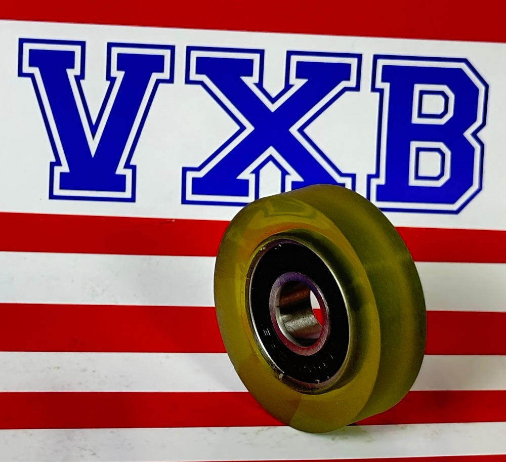 PU10X38X10-2RS PU Covered Bearing 10x38x10mm - Sealed - Miniature