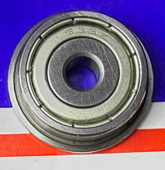 F635ZZ Flanged Shielded 5mm Bore Bearing 5x19x6mm