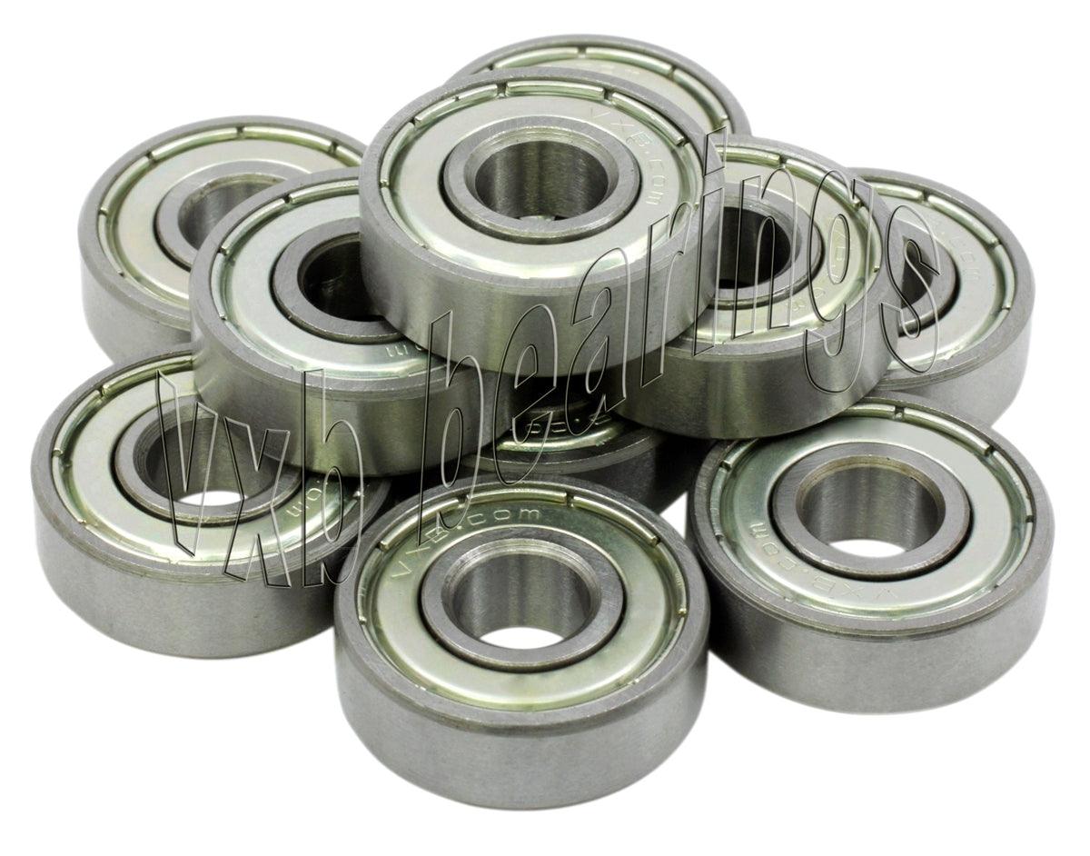 10-Pack 2x5.5 Shielded 2x5.5x2 Miniature Bearing