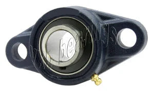 3 1/2" Bearing UCFL-218-56 + 2-Bolt Flanged Housing Mounted