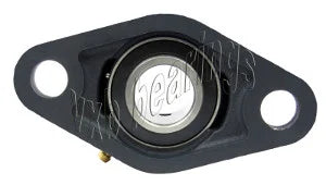 3 1/2" Bearing UCFL-218-56 + 2-Bolt Flanged Housing Mounted