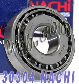 30304 Nachi Tapered Roller Bearing Japan 20x52x16mm