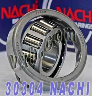 30304 Nachi Tapered Roller Bearing Japan 20x52x16mm