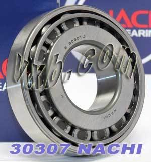 30307 Nachi Tapered Roller Bearing Japan 35x80x21mm