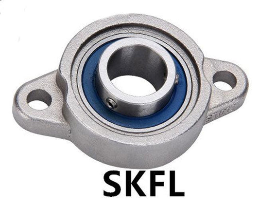 30mm Miniature Flanged Block Stainless Steel Mounted Bearing