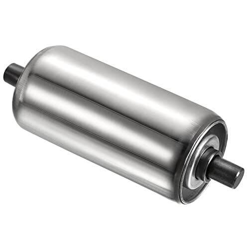 Gravity Conveyor Roller - 2" Diameter x 4" Length - Stainless Steel