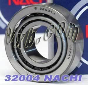 32004 Nachi Tapered Roller Bearing Japan 20x42x15mm