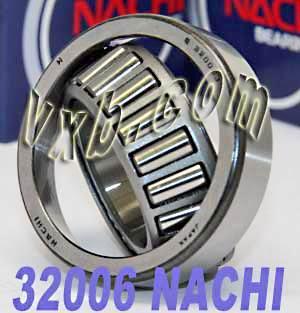 32006 Nachi Tapered Roller Bearing Japan 30x55x17mm