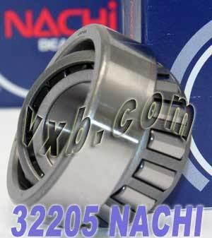 32205 Nachi Tapered Roller Bearing Japan 25x52x18mm