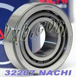 32207 Nachi Tapered Roller Bearing Japan 35x72x23mm