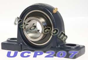 35mm Bearing UCP207 + Pillow Block Cast Housing Mounted Bearing