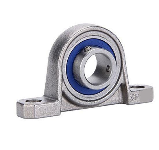 35mm Bore Miniature Stainless Steel Pillow Block Mounted Bearing