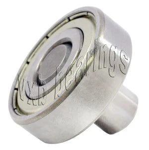 3/8" Ball Bearing - 1/8 Pin Diameter integrated 3/8 Axle,Bearing width 9/64