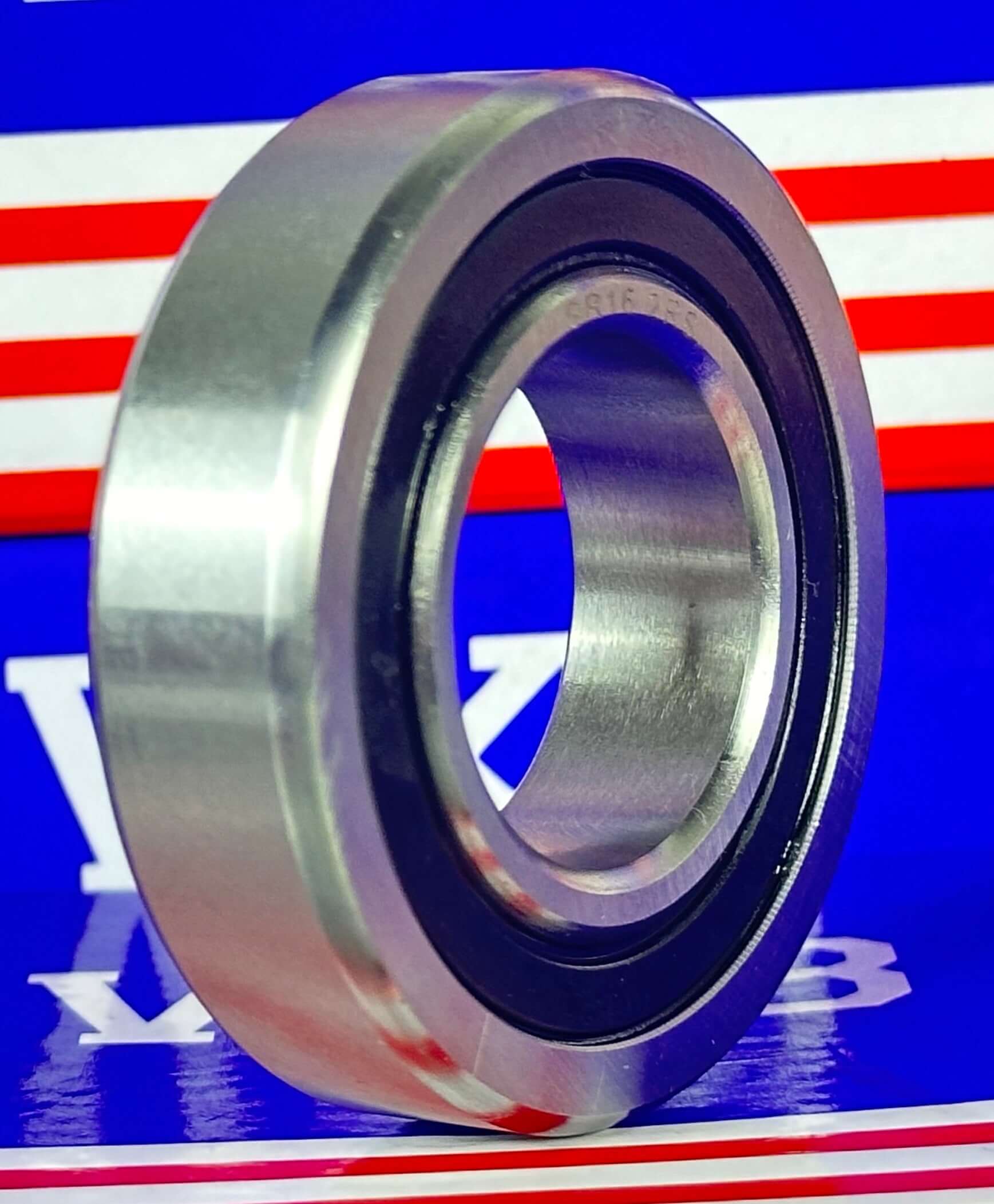 SR16-2RS Sealed Bearing 1" x 2" x 1/2" Ball Bearing