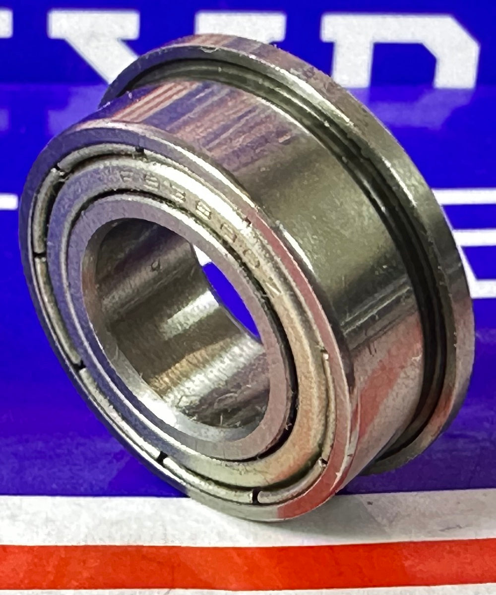 F63800ZZ Flanged Ball Bearing - 10x19x7mm - Shielded