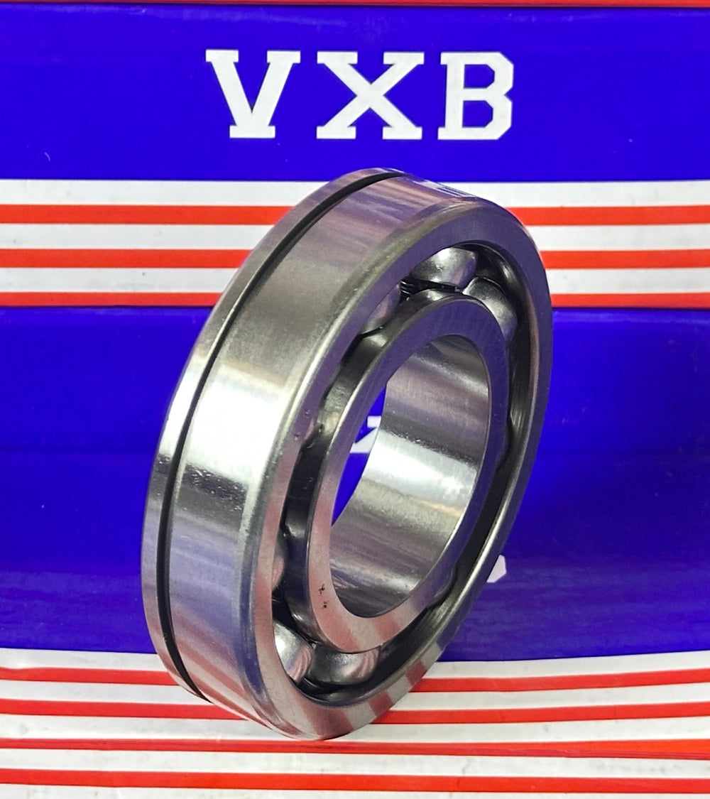 6208N 40x80x18 Deep Groove Ball Bearing - Snap Ring Groove