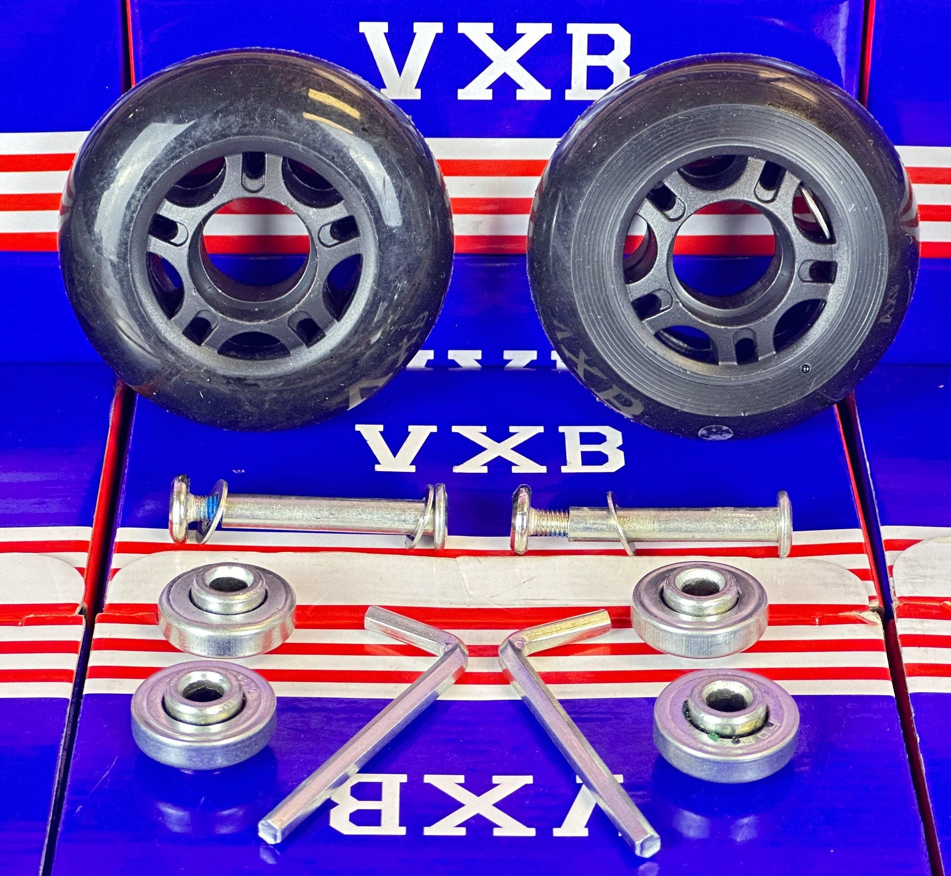 Travel Bags Replacement Luggage Gray Wheels Set Universal Suitcase Repair Kit Axles Wrench Bearing Skate Wheel Roller 70MM