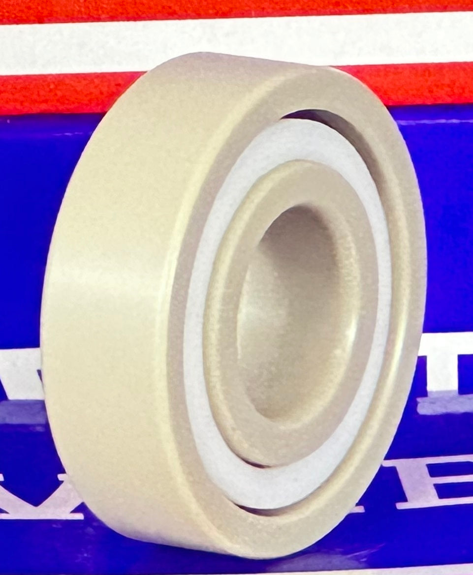 6203 PEEK Ball Bearing - Si₃N₄ Ceramic Balls - PTFE Cage - 17x40x12mm