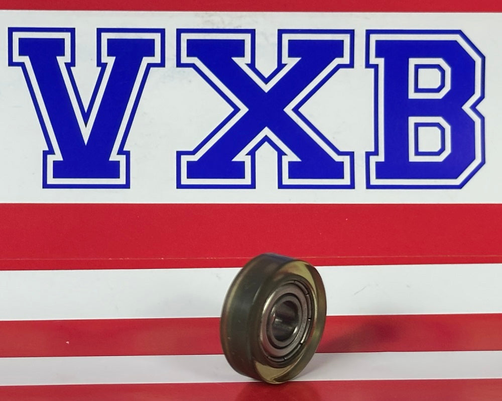 PU6X20X6 Tire PU Covered Bearing 6x20x6mm shielded Miniature