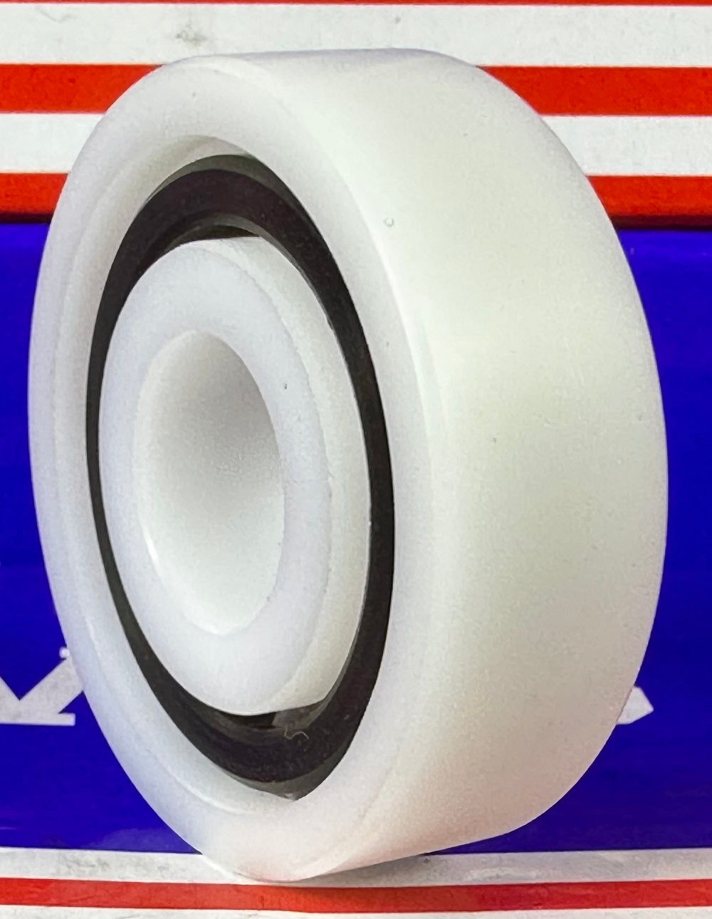Acetal/POM Plastic Bearing 6302 - Glass Balls - 15x42x13mm