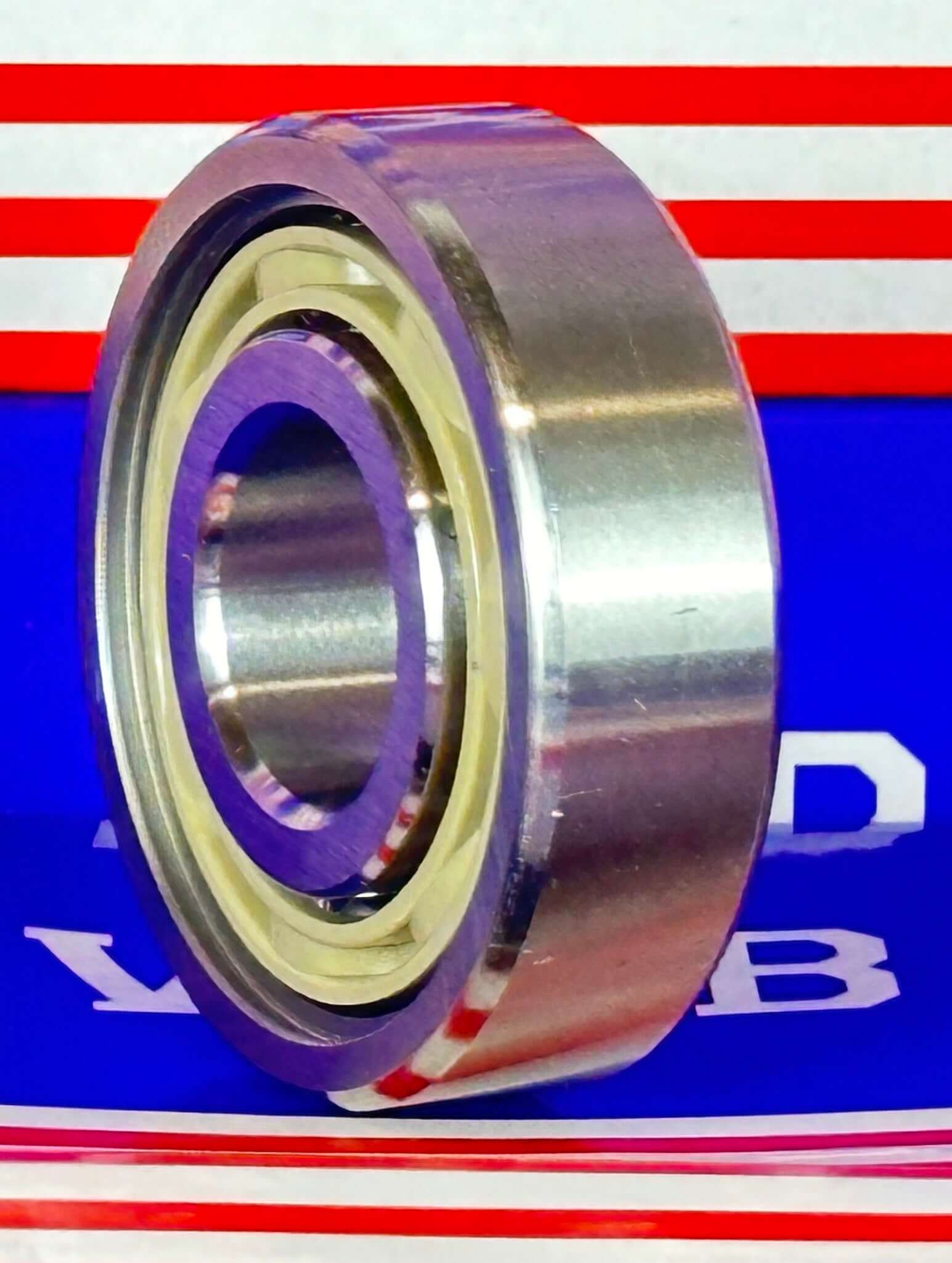 Cryogenic 6304 Ball Bearing Stainless Steel ABEC 3 PEEK cage