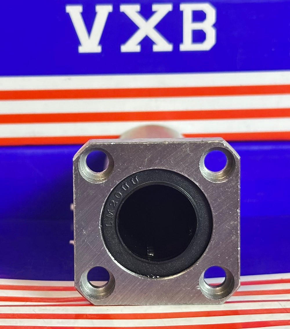 LBK20LUU 20mm Long Square Flanged Bushing Linear Motion LMK20LUU