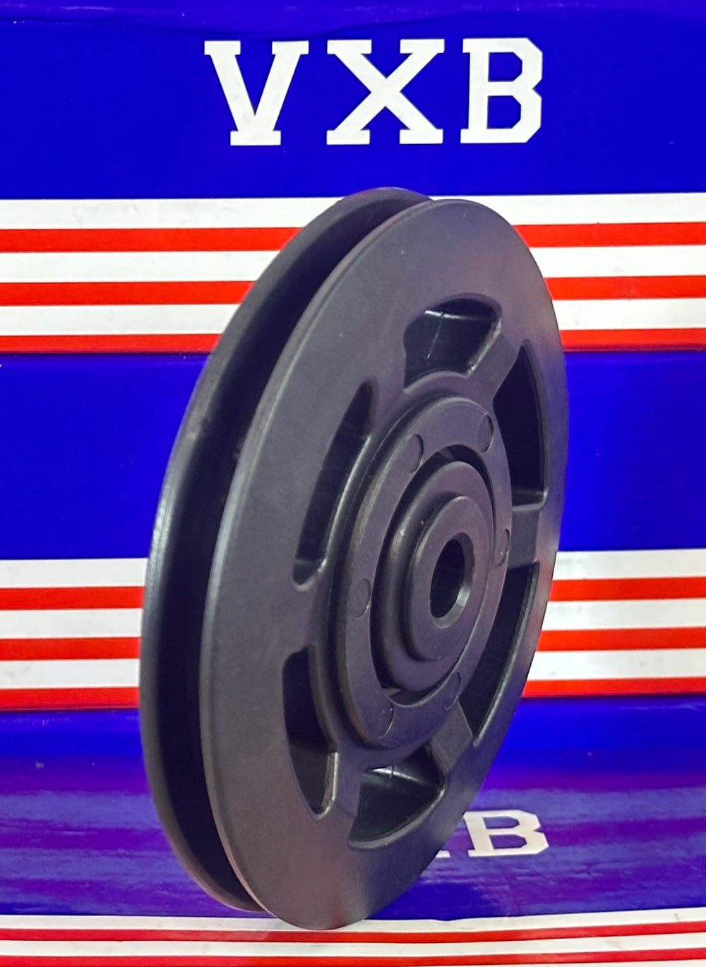 10mm Bore Bearing - 95mm Steel Wire Rope Cable Track Pulley 10x95x18mm