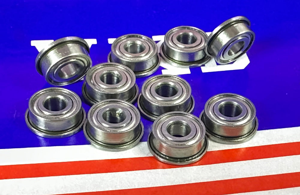 MF104ZZ Flanged Shielded Bearing 4x10x4mm
