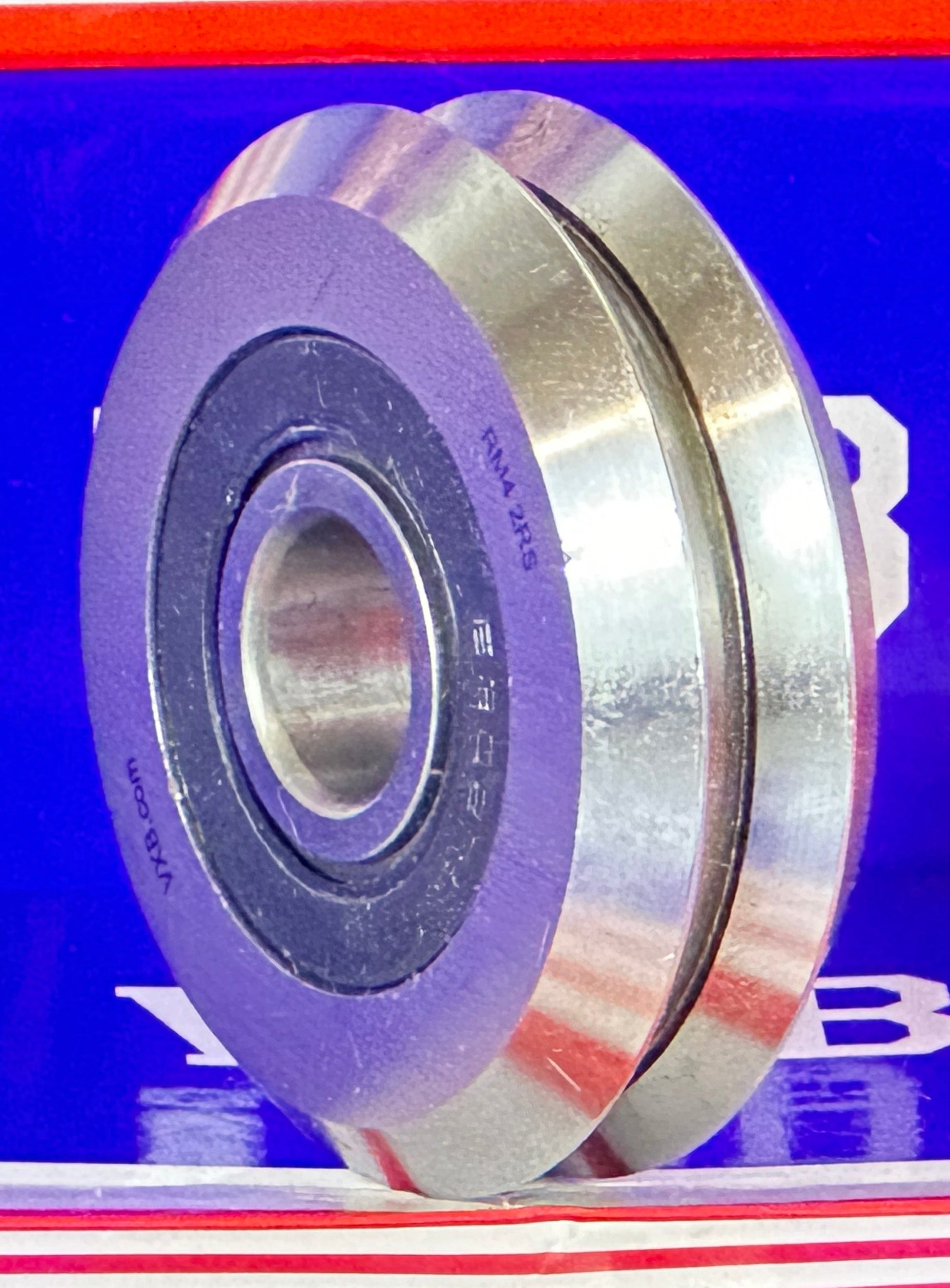 RM4-2RS 15mm V-Groove Guide Bearing Sealed