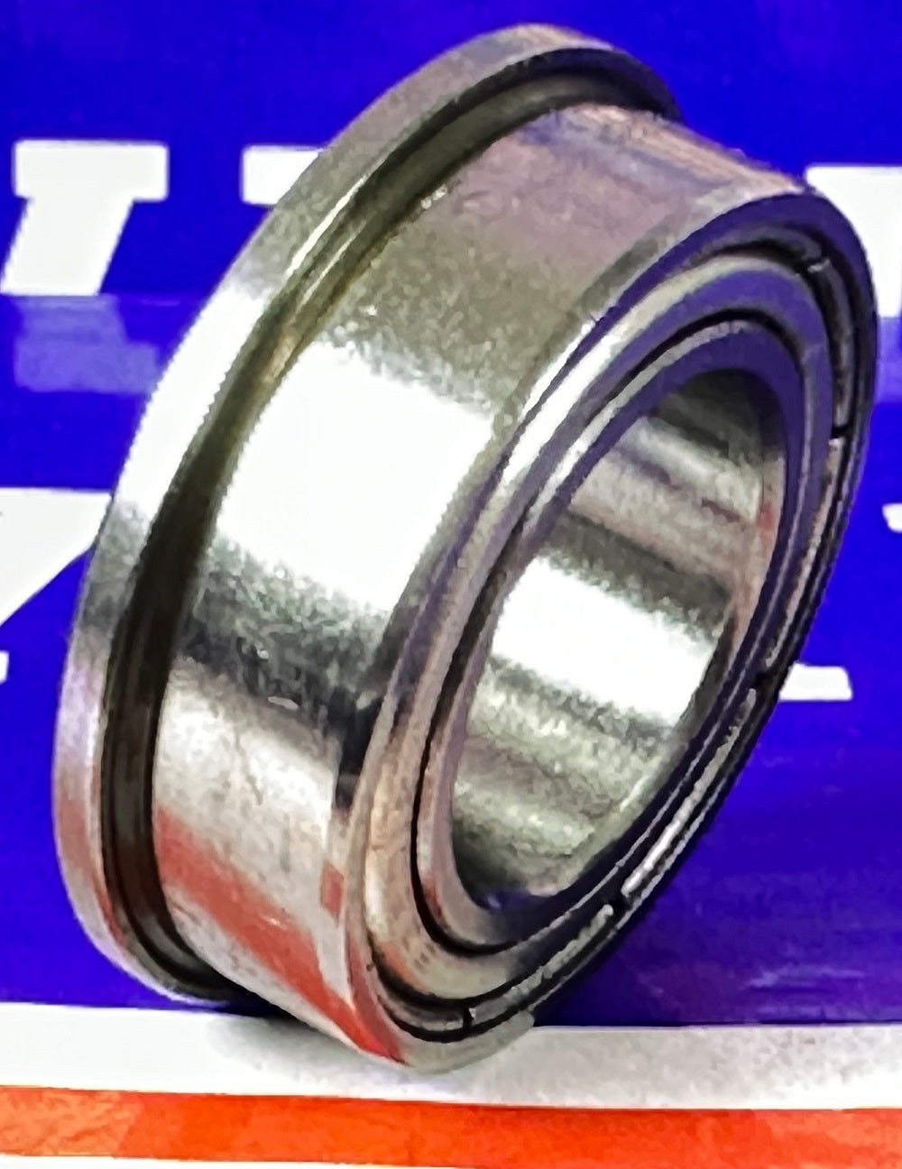 Flanged Bearing F63801ZZ 12x21x7 Shielded