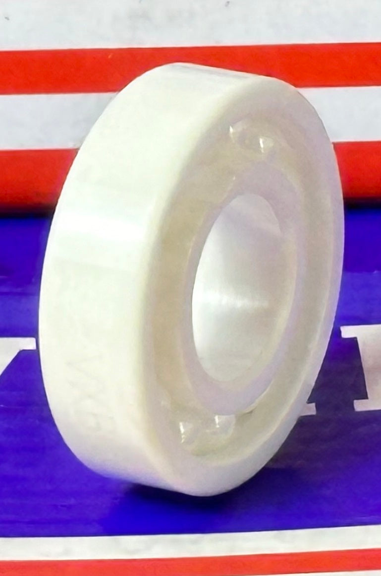 R8 Full Complement Full Ceramic Bearing 1/2" x 1-1/8" x 5/16 inch ZrO2 Bearing