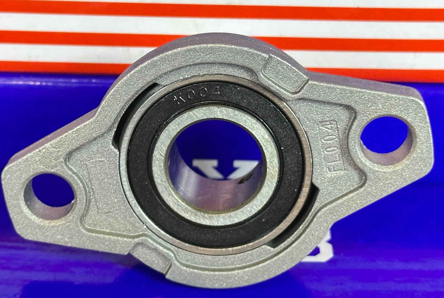 20mm Flange Bearing KFL004 Miniature Pillow Block Mounted Bearing