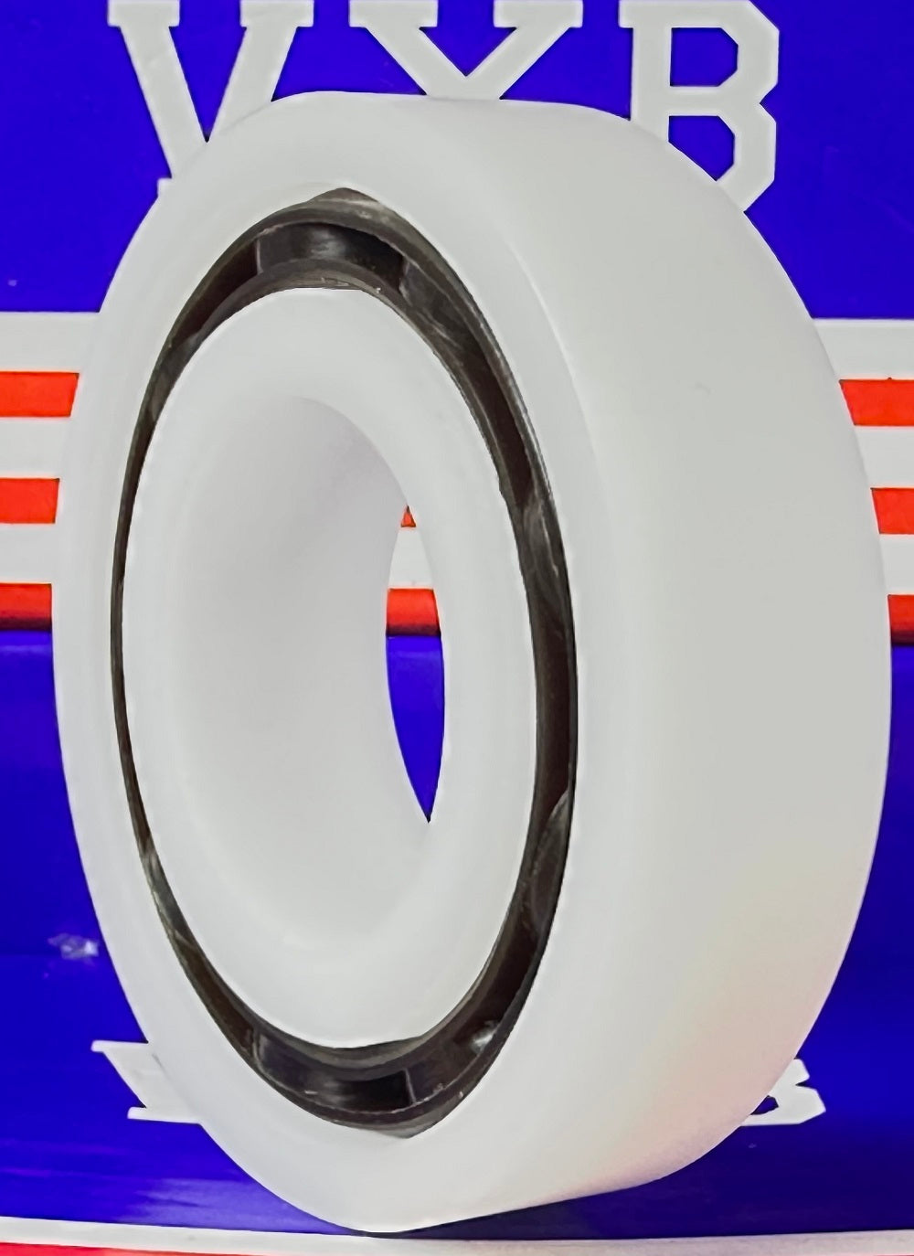 Acetal/POM Plastic Bearing 6206 - Glass Balls - 30x62x16mm