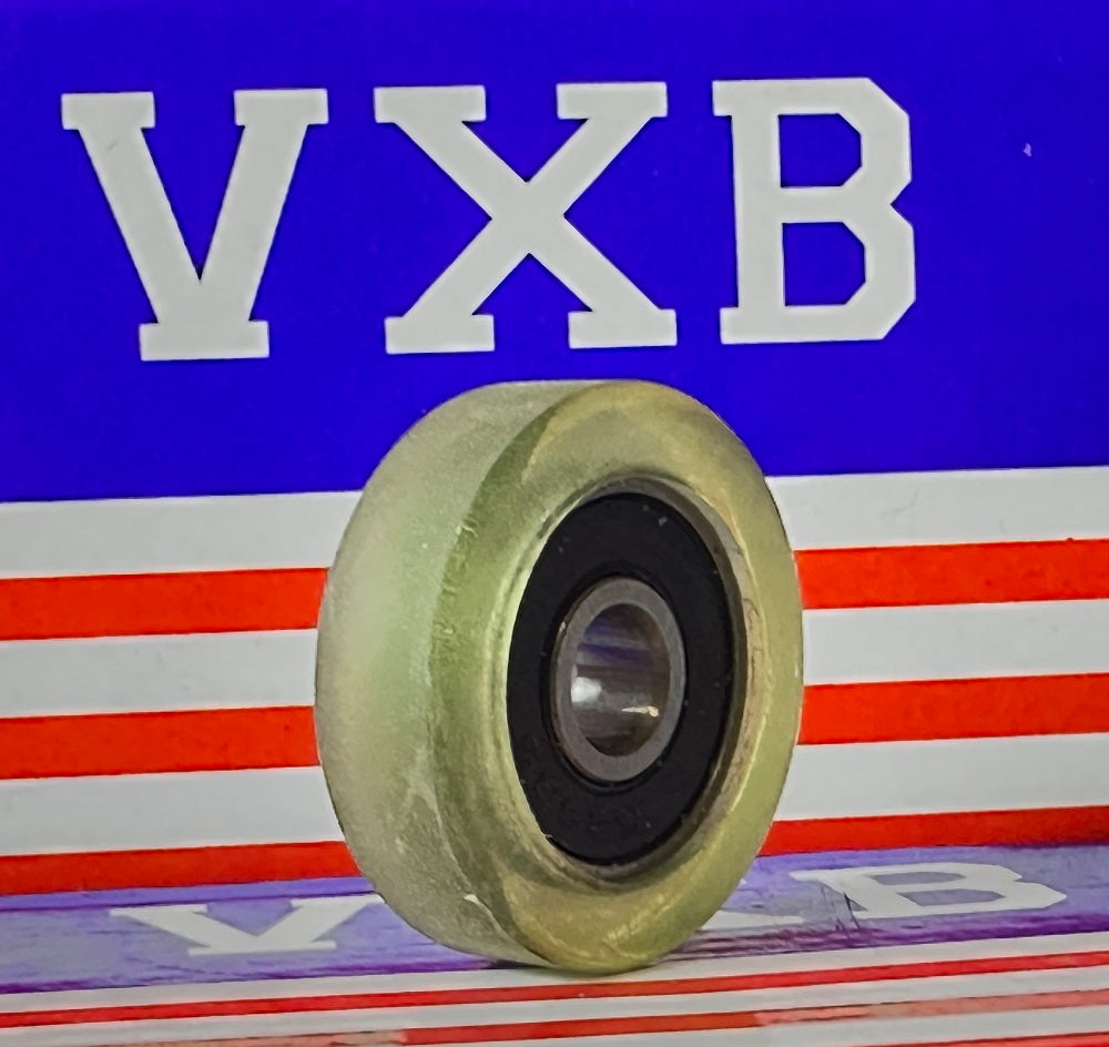 PU6x26x8-2RS PU Covered Bearing 6x26x8mm - Sealed - Miniature