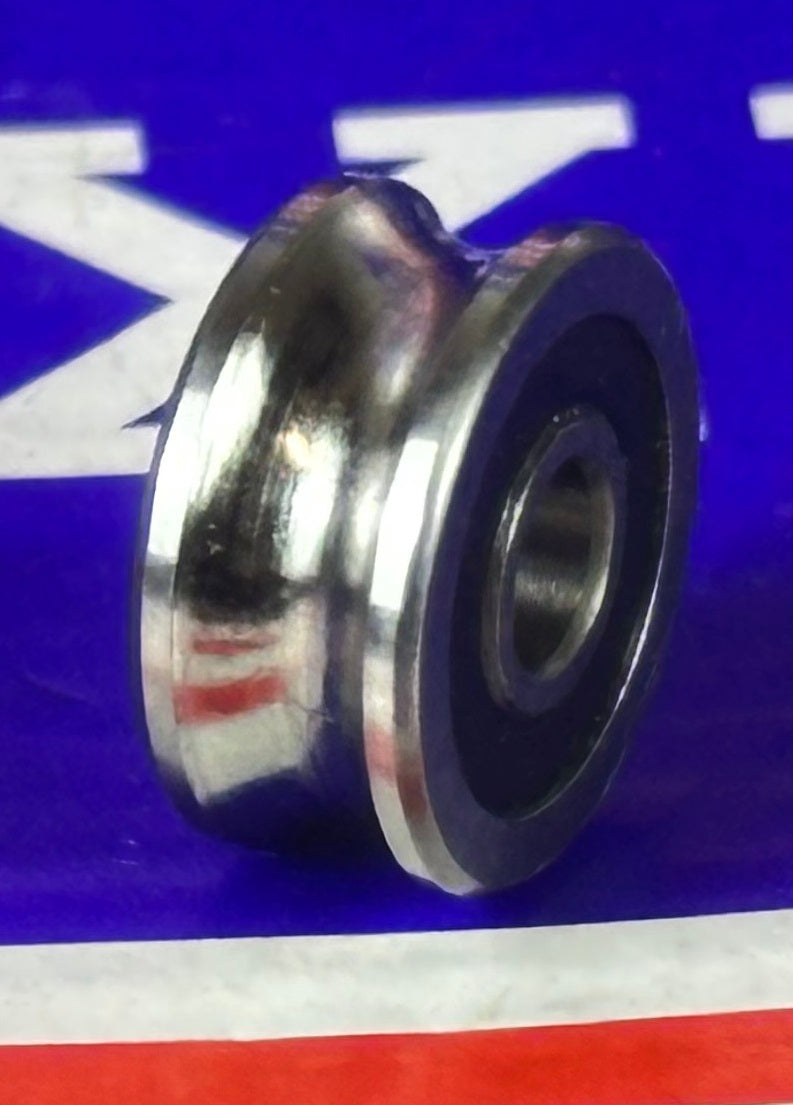 SG10U U-Groove Sealed Track Ball Bearing 4x13x6mm