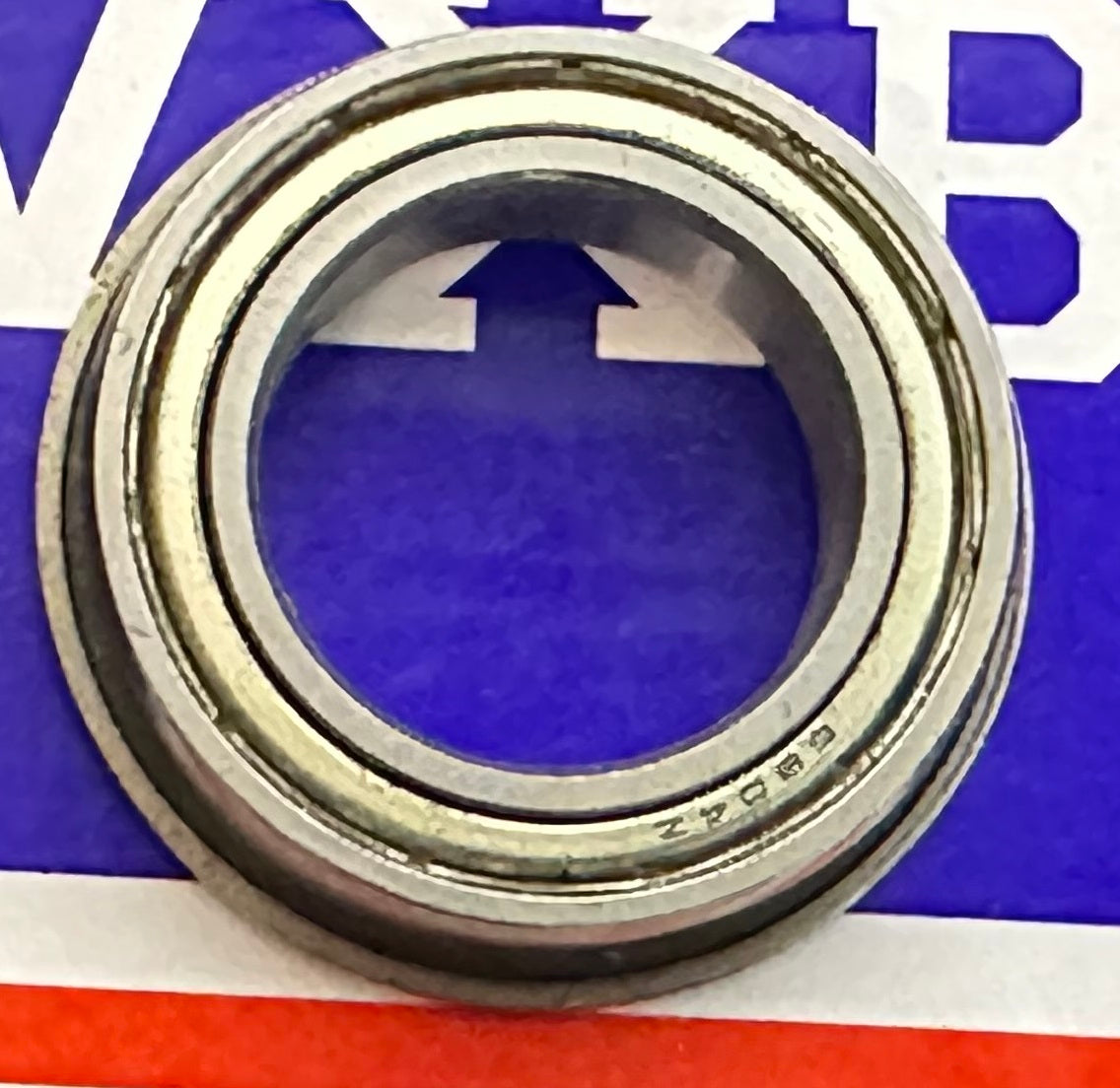 F6804ZZ Flanged Bearing Shielded 20x32x6mm Slim Section