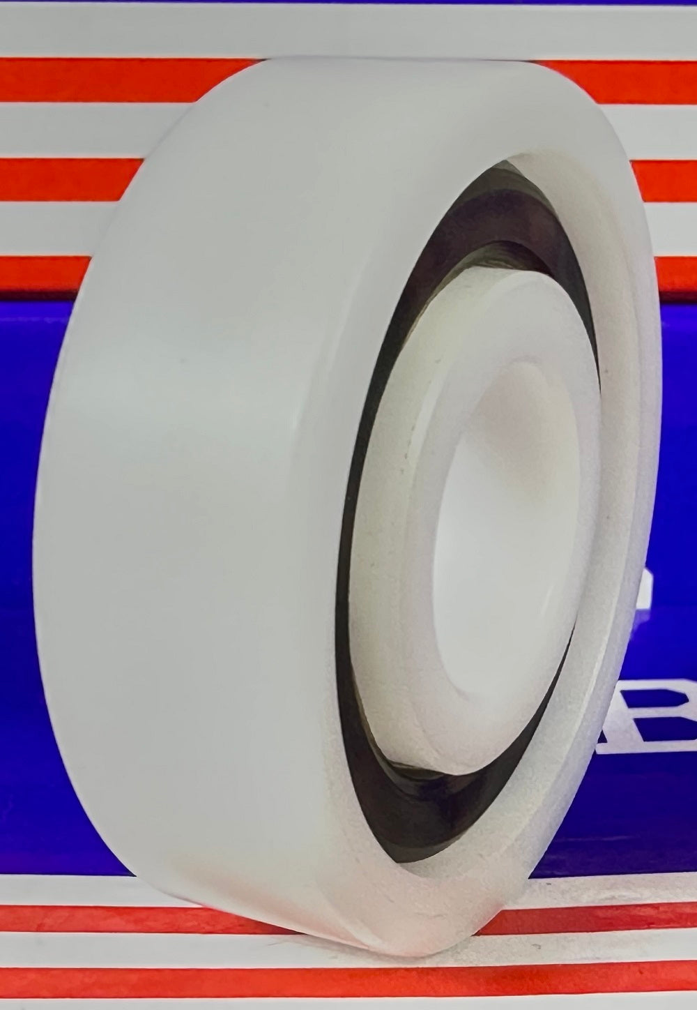 Acetal/POM Plastic Bearing 6303 - Glass Balls - 17x47x14mm