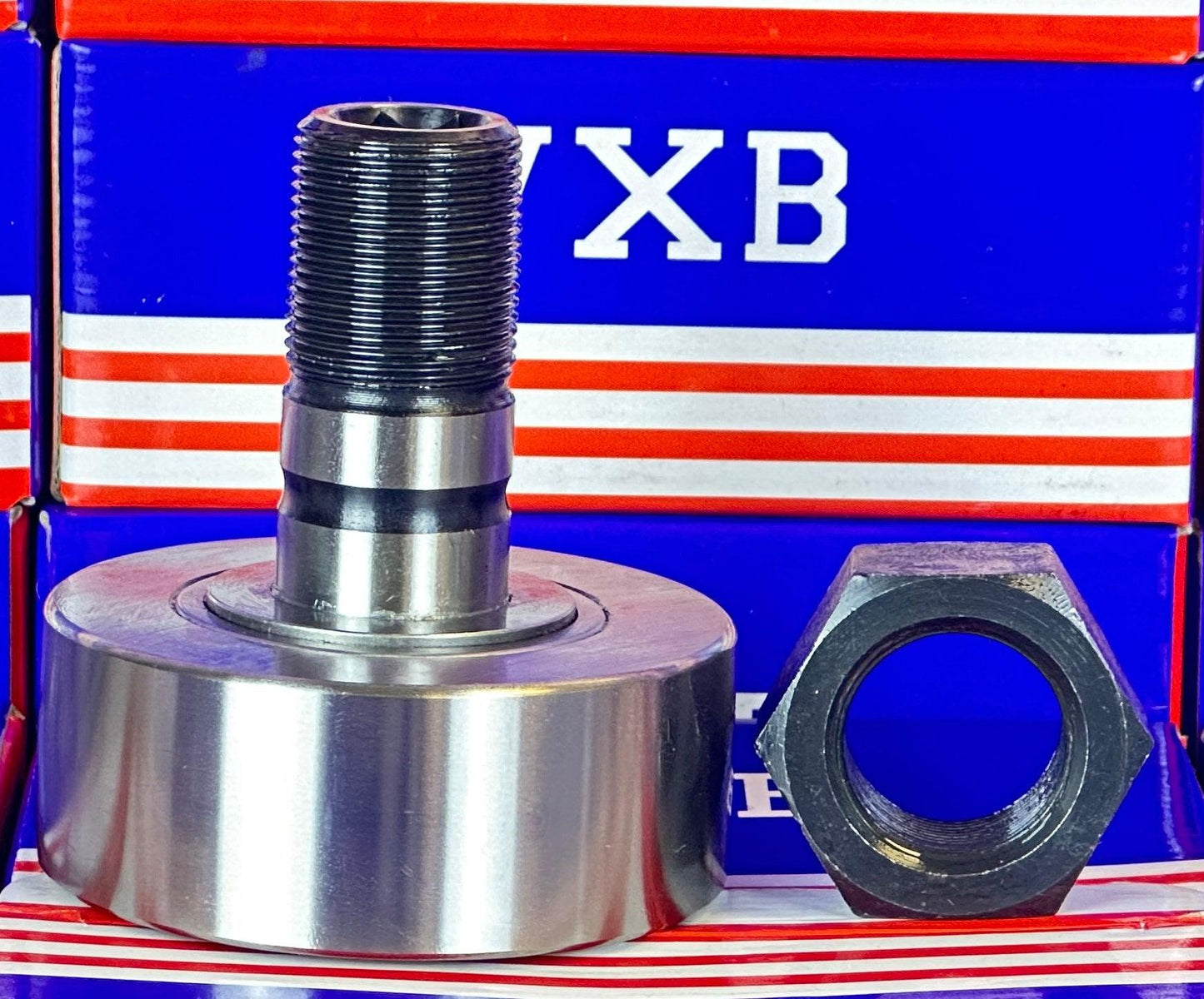NUKR72 Track Roller Cam Follower Needle Roller Bearing 24x72x80mm