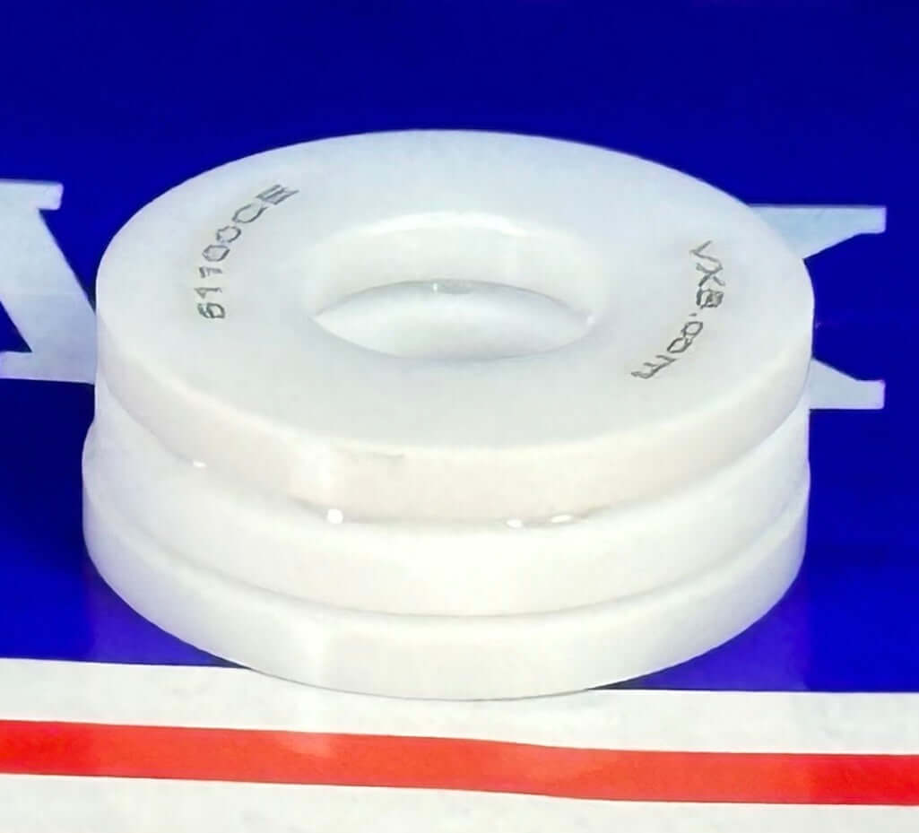 Full Ceramic 51100 ZrO2-Zro2 Thrust Ball Bearing 10x24x9mm