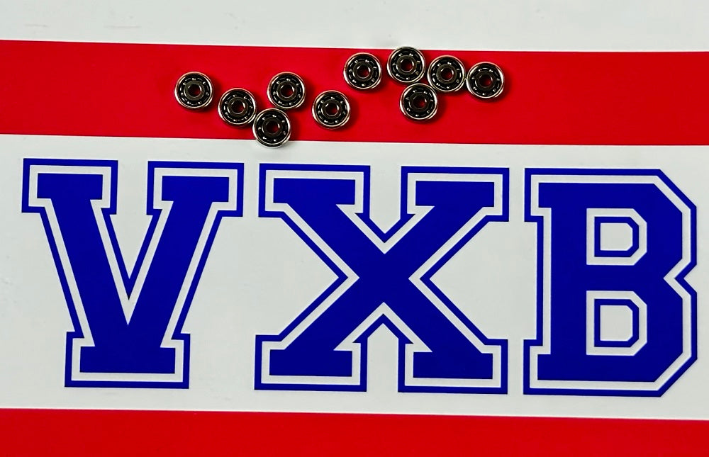 10-Pack 1.5x5 Open 1.5x5x2 Miniature Bearing
