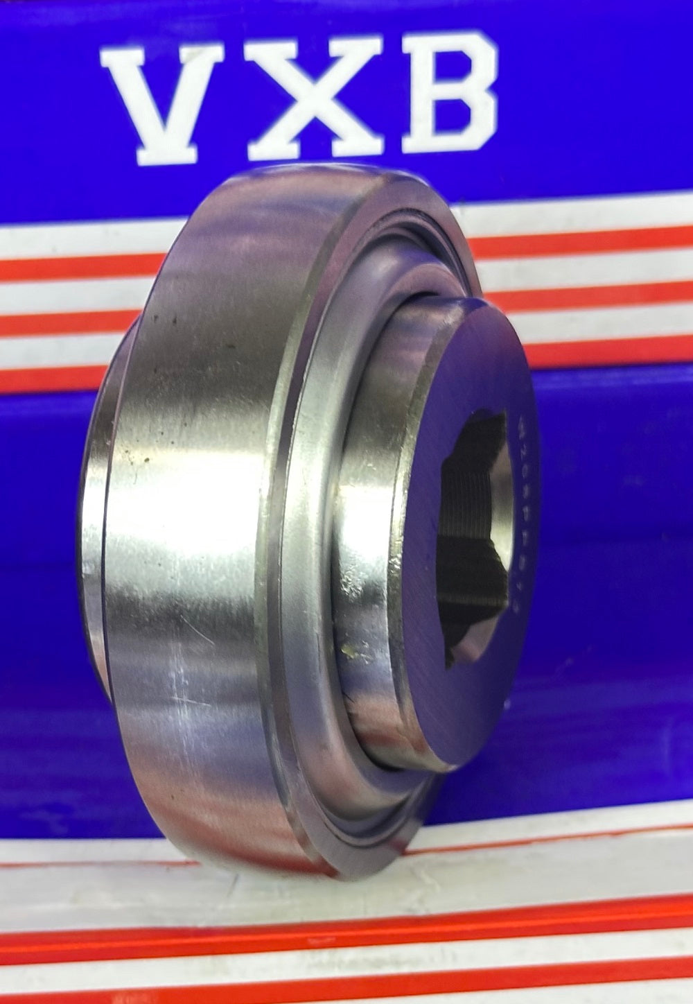 W208PPB13 Agriculture Heavy Duty Disc Harrow Bearing, 7/8" Square Bore, Non-Relubricable, Two Triple Lip Seals