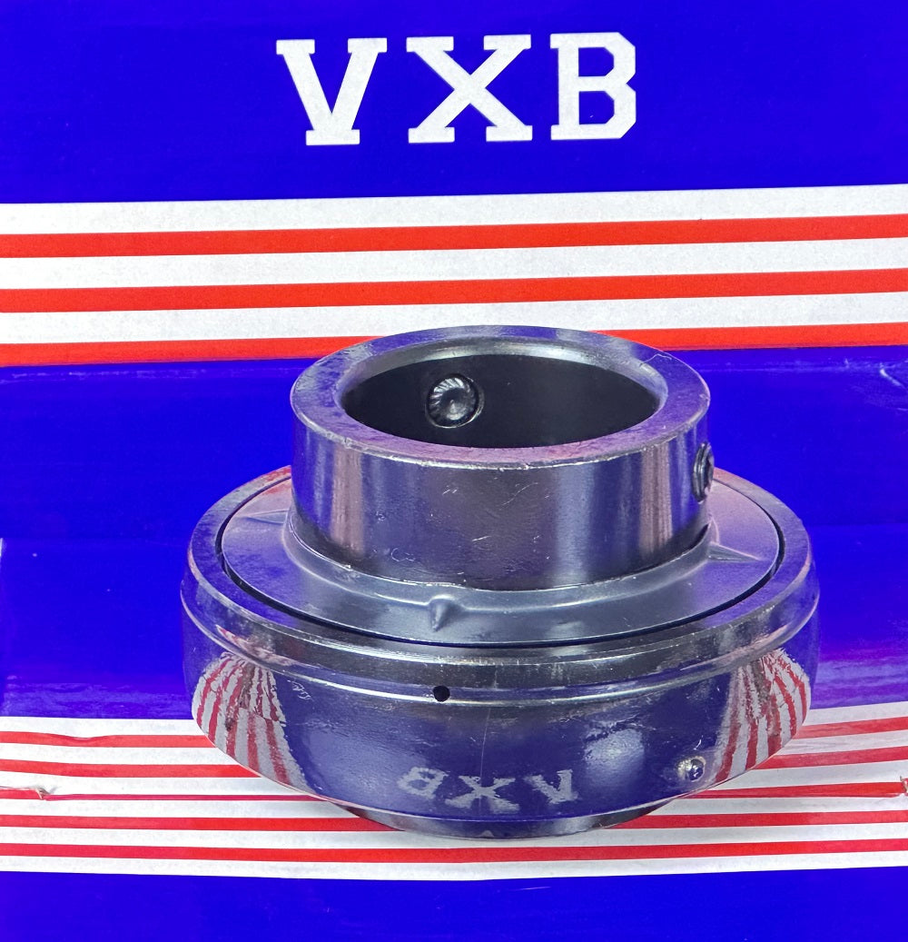 UC208-24 Black Oxide Plated Axle Bearing Insert Mounted 1-1/2"