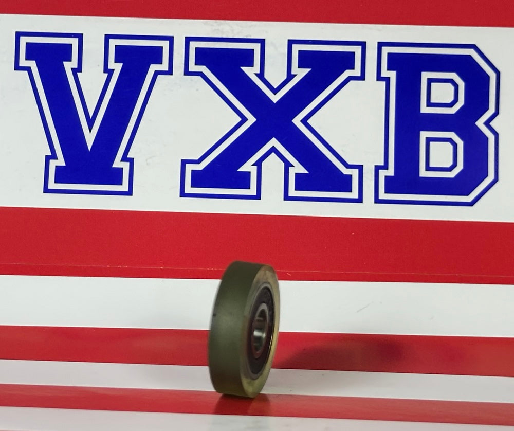 PU6x20x5-2RS PU Covered Bearing 6x20x5mm - Sealed - Miniature