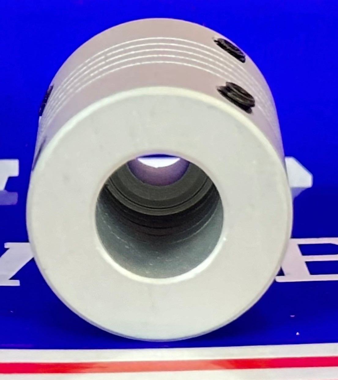 Flexible Parallel CNC Coupling D25-L30-6.35x 1/4" to 12mm