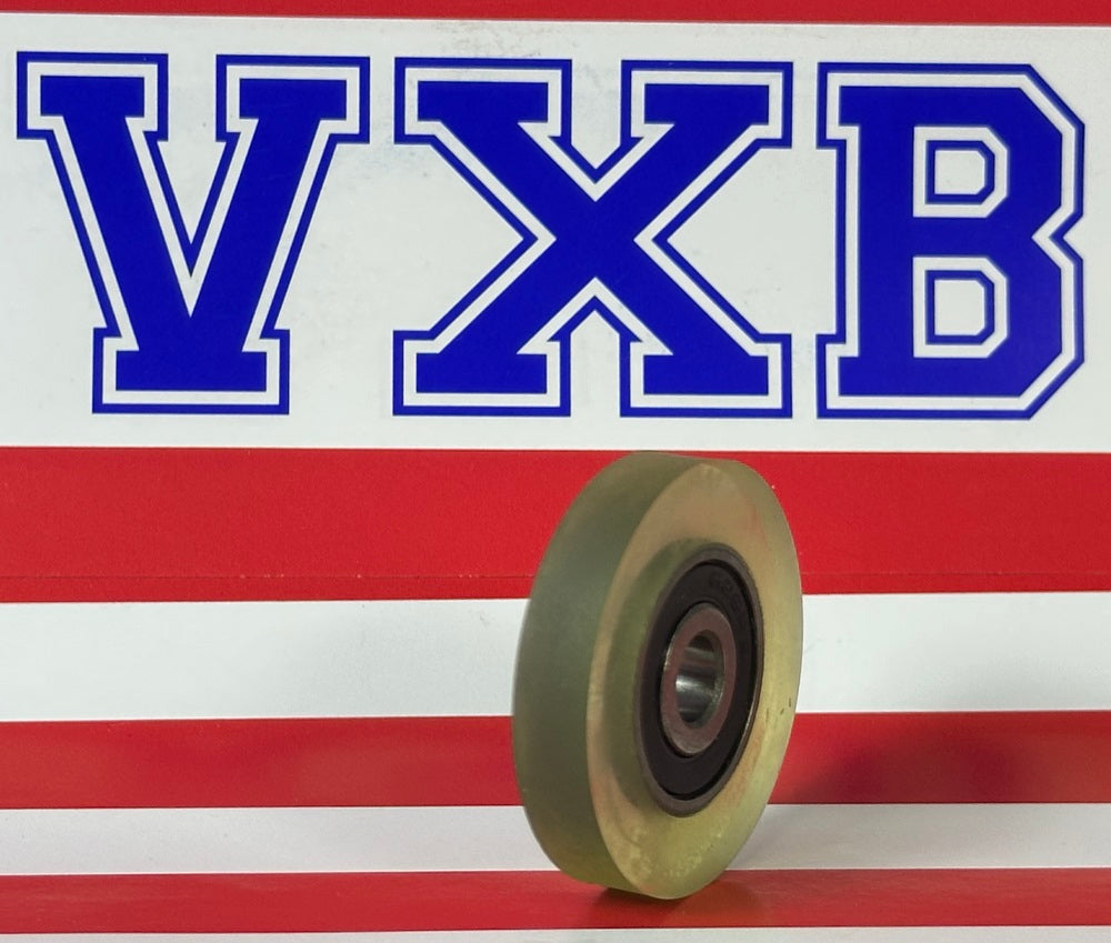 PU6x30x6-2RS PU Covered Bearing 6x30x6mm Sealed Miniature - Tire