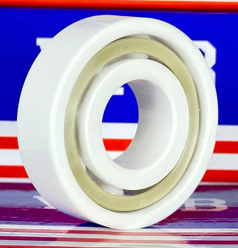6205 Full Ceramic Open Bearing 25x52x15 ZrO2 PEEK