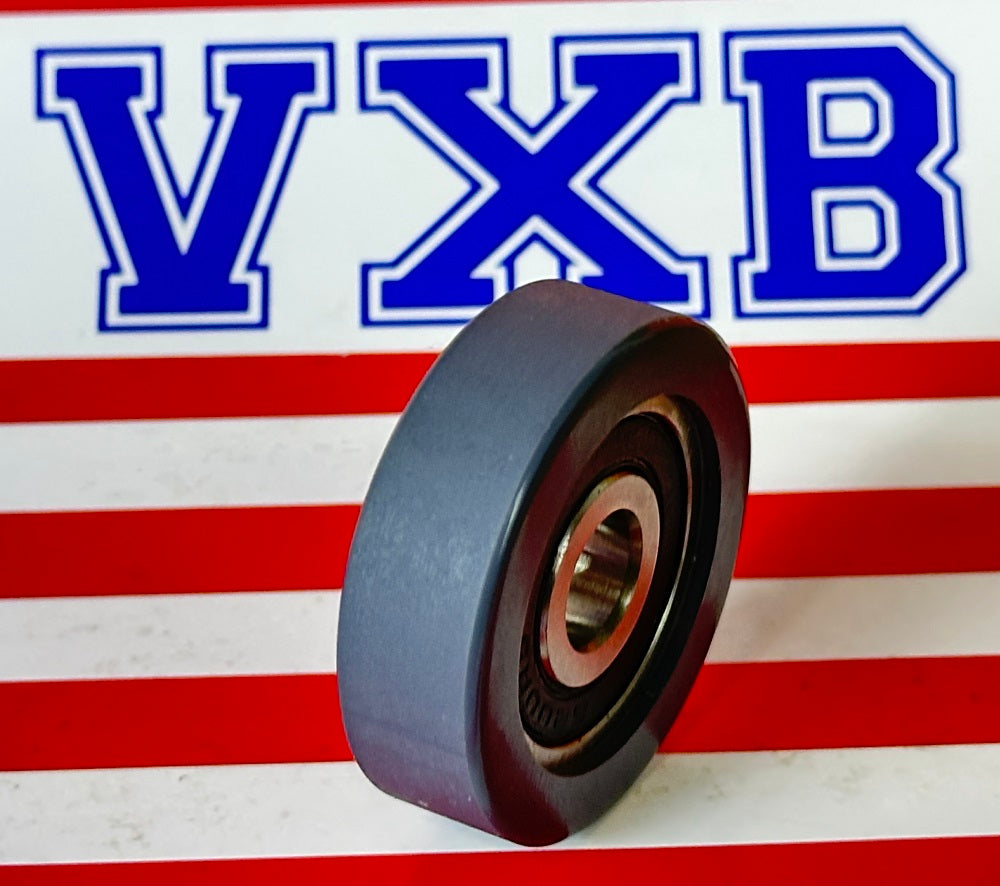 PU10X40X12-2RS PU Covered Bearing 10x40x12mm - Sealed - Miniature