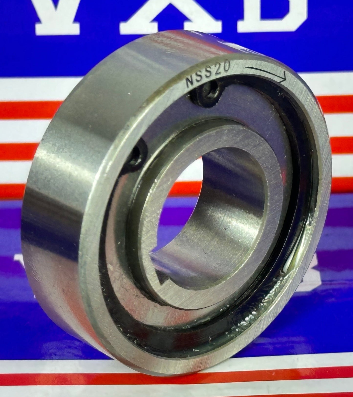 NSS20 One-Way Backstop Clutch 20x47x14mm - Bearing Support Required