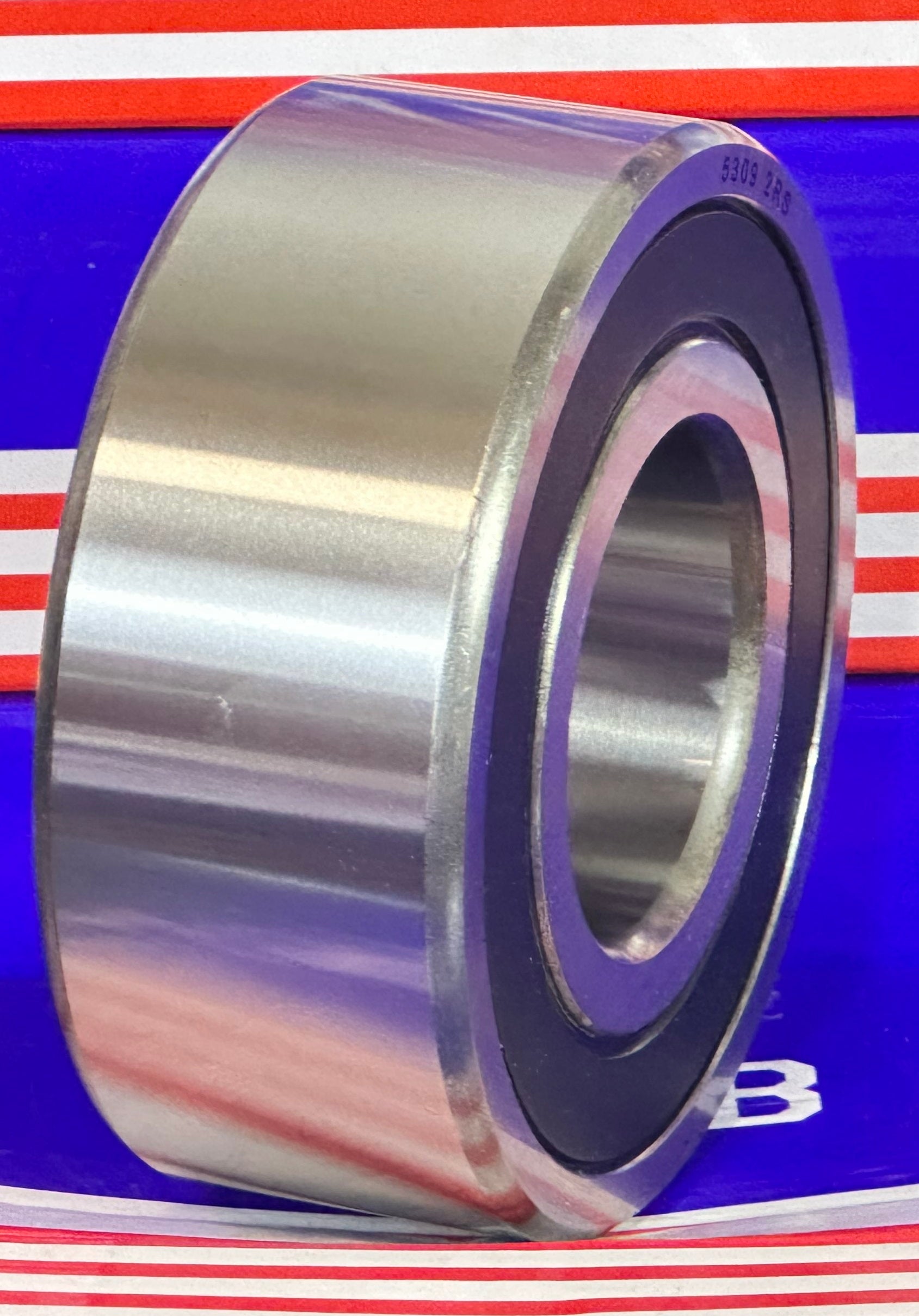 5309-2RS Double Row Angular Contact Sealed Bearing 45X100X39.6